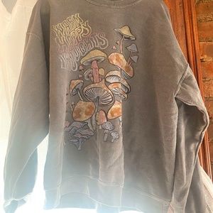 Urban Outfitters Mushroom Sweatshirt